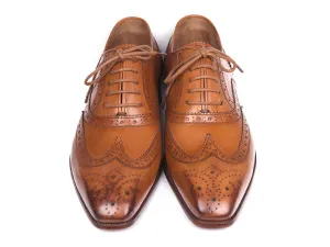 Paul Parkman Wingtip Oxfords, Cognac