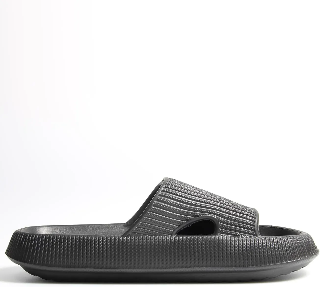 Pillow Slippers for Men and Women, House Slides Non-Slip Cloud Bathroom Sandals Quick Drying Ergonomic Shower Slides Thick Sole Ultra Cushion