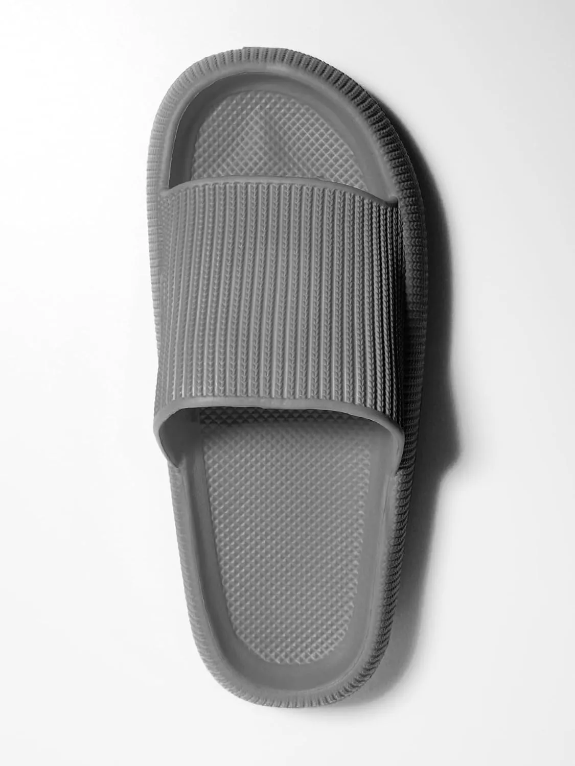 Pillow Slippers for Men and Women, House Slides Non-Slip Cloud Bathroom Sandals Quick Drying Ergonomic Shower Slides Thick Sole Ultra Cushion