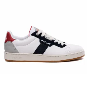 Pinch Denim Sneakers - White Multi