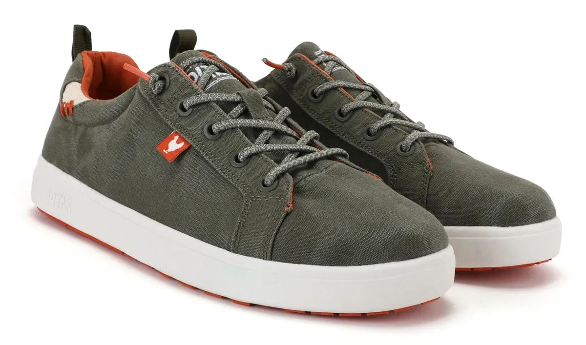 Pitas Mens Malibu Sneakers - Khaki