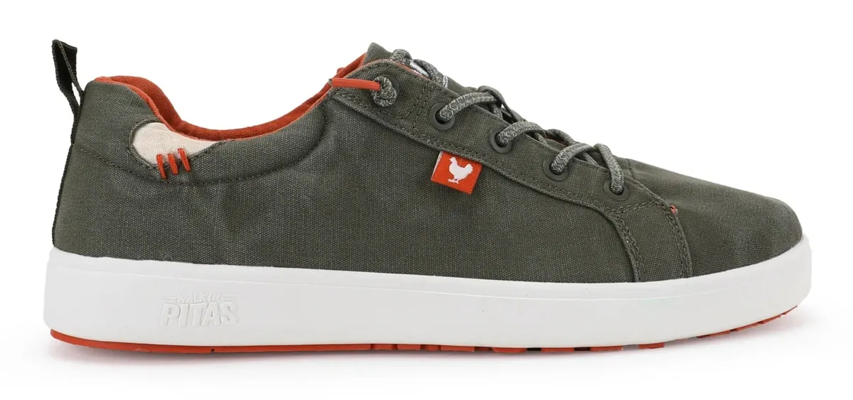 Pitas Mens Malibu Sneakers - Khaki