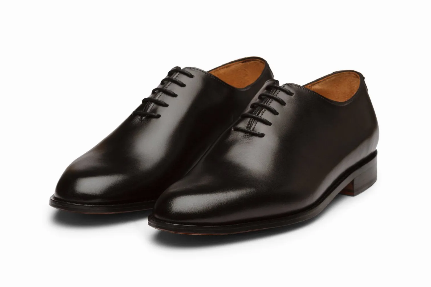 Plain Wholecut Oxford - Black