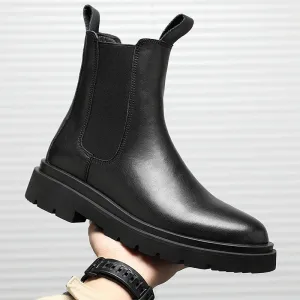 Platform Chelsea Boots