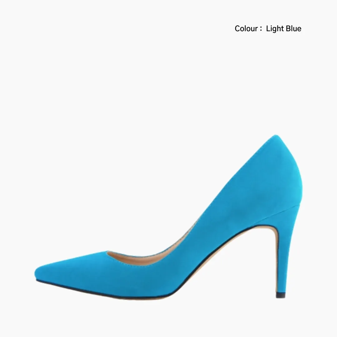 Pointed Toe, Slip-On Wedding Heels