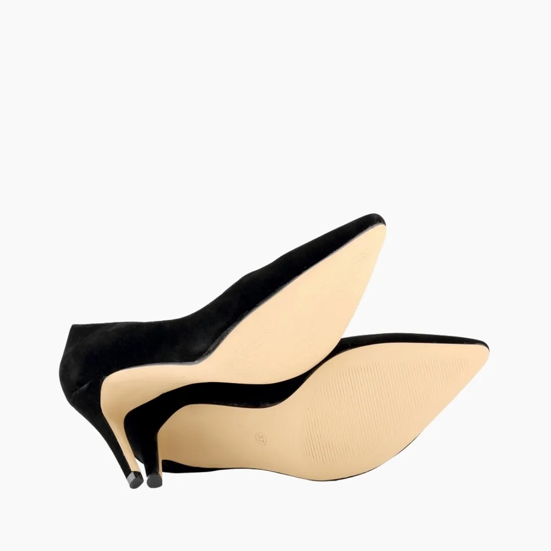 Pointed Toe, Slip-On Wedding Heels