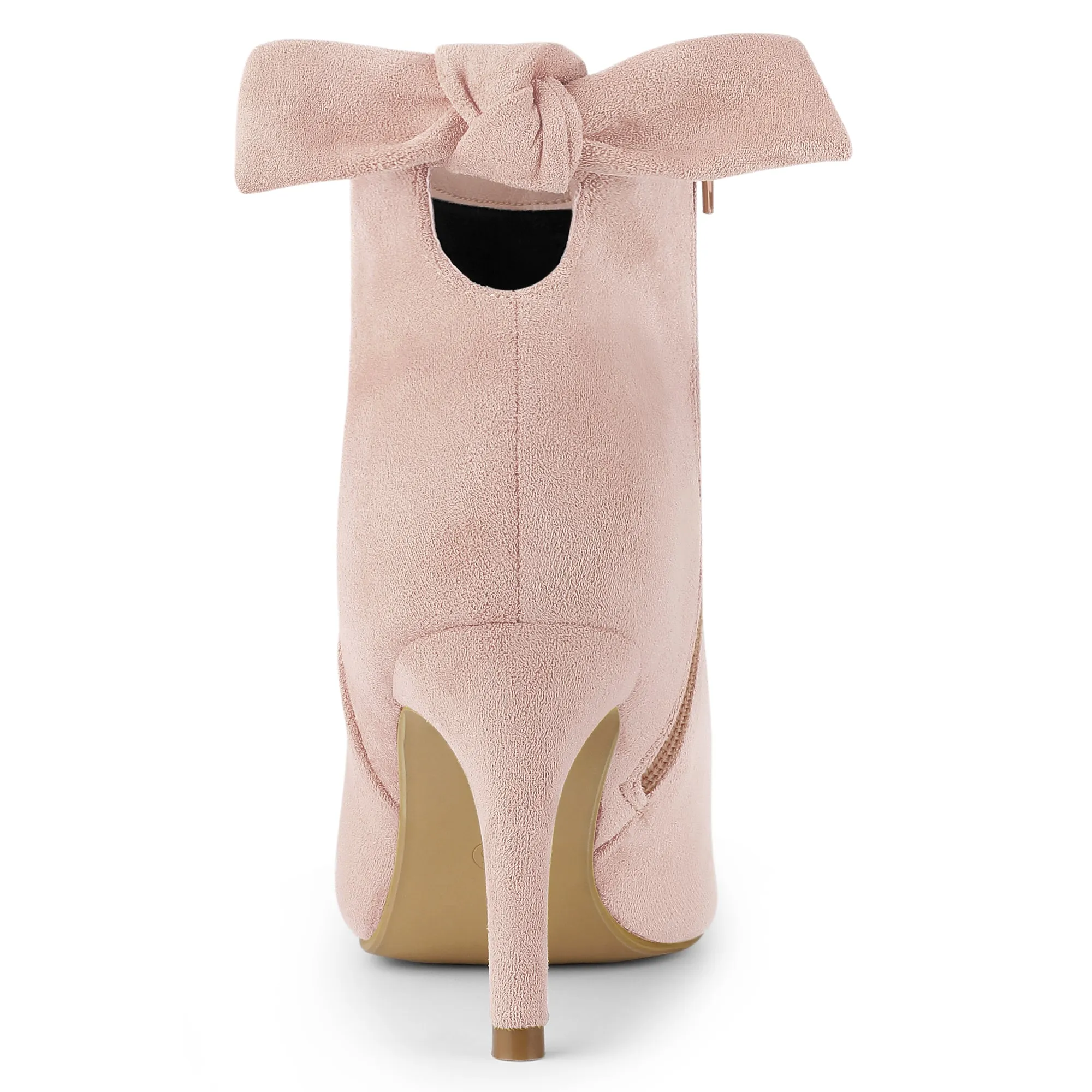 Pointed Toe Stiletto Heel Ankle Boots