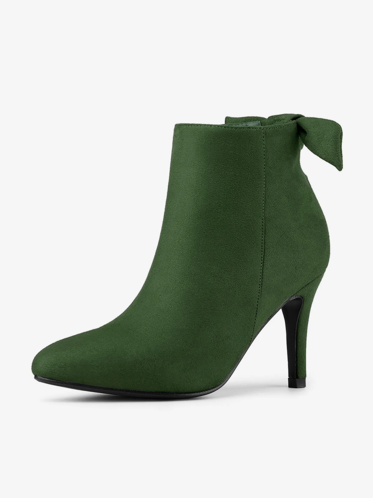 Pointed Toe Stiletto Heel Ankle Boots
