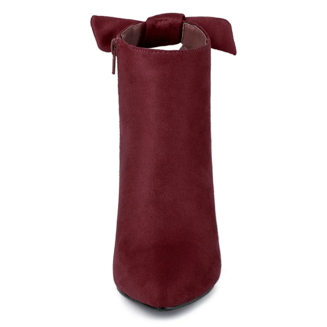 Pointed Toe Stiletto Heel Ankle Boots