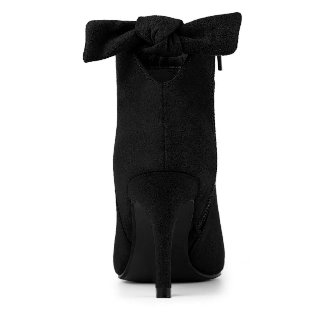 Pointed Toe Stiletto Heel Ankle Boots