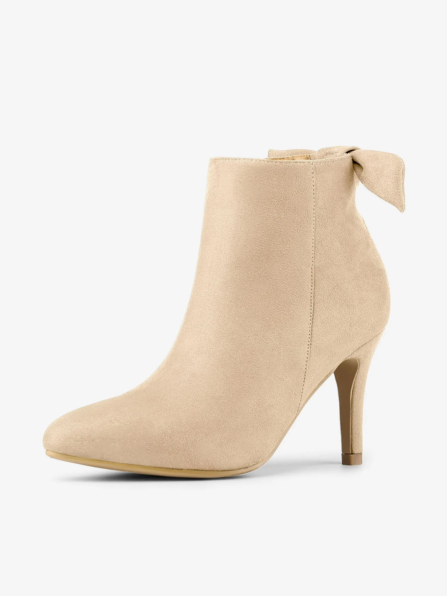 Pointed Toe Stiletto Heel Ankle Boots