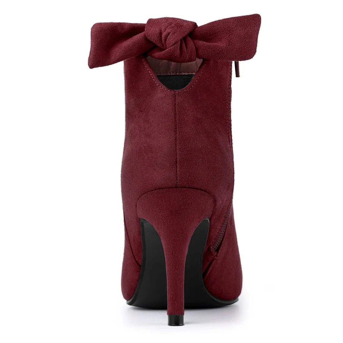 Pointed Toe Stiletto Heel Ankle Boots