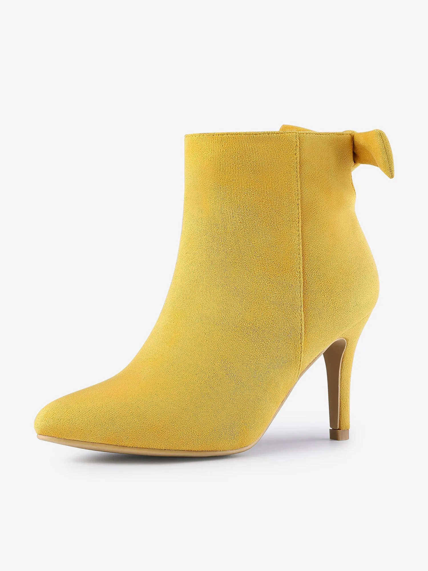 Pointed Toe Stiletto Heel Ankle Boots