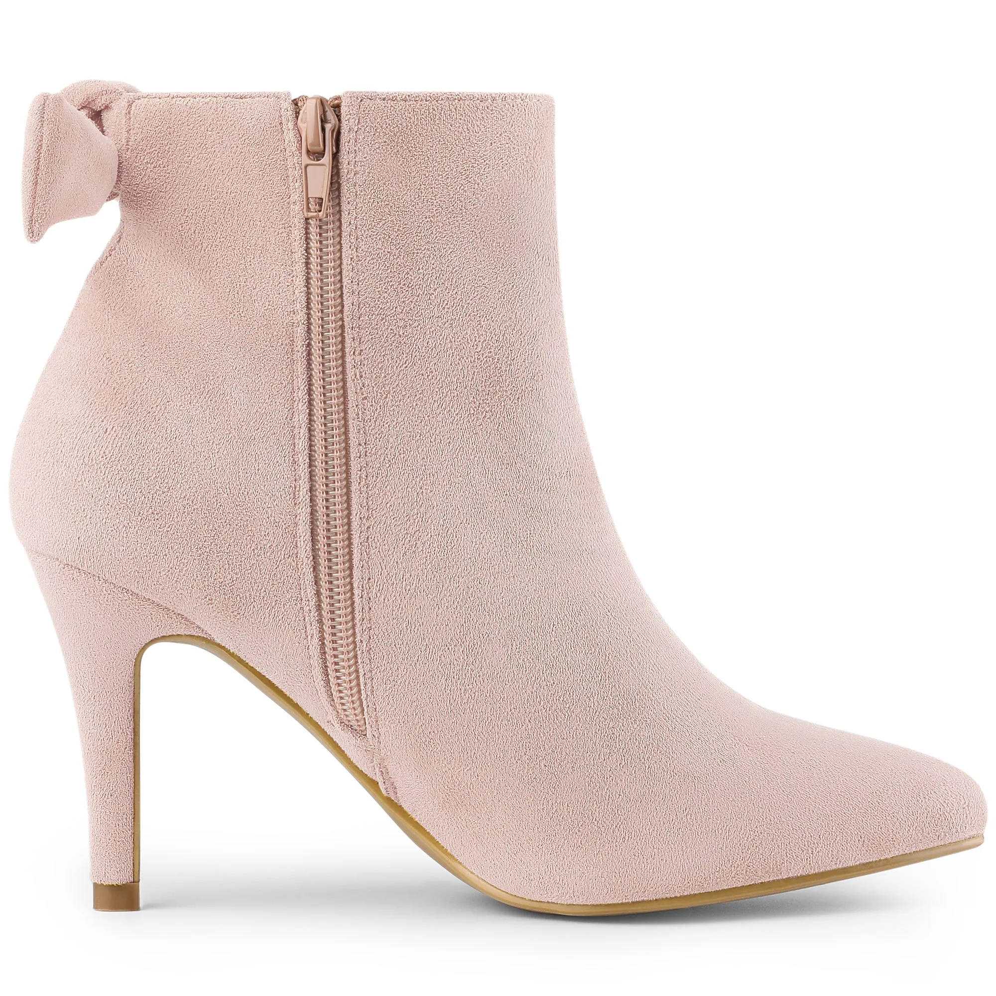 Pointed Toe Stiletto Heel Ankle Boots