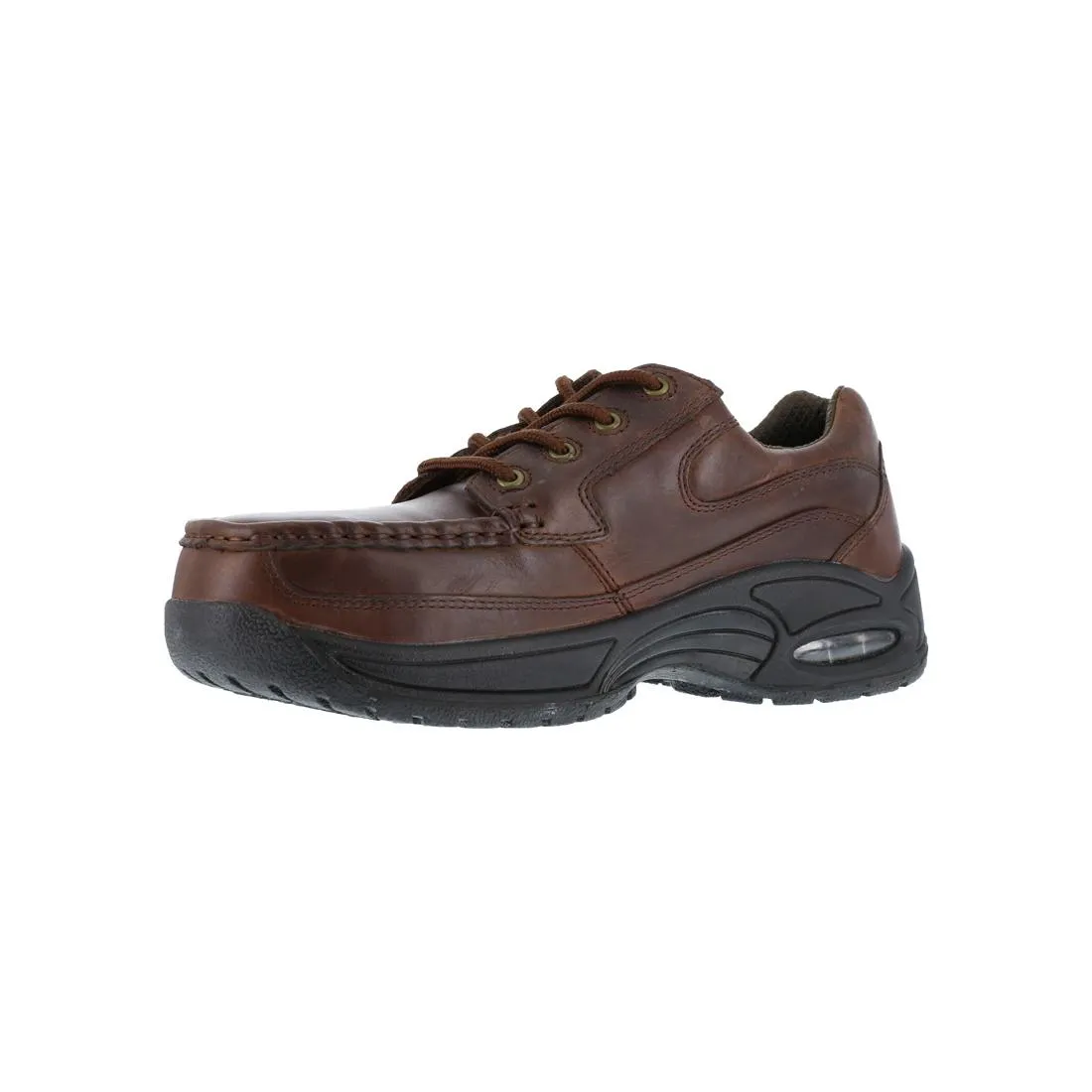Polaris Composite-Toe Oxford Work Shoe Brown