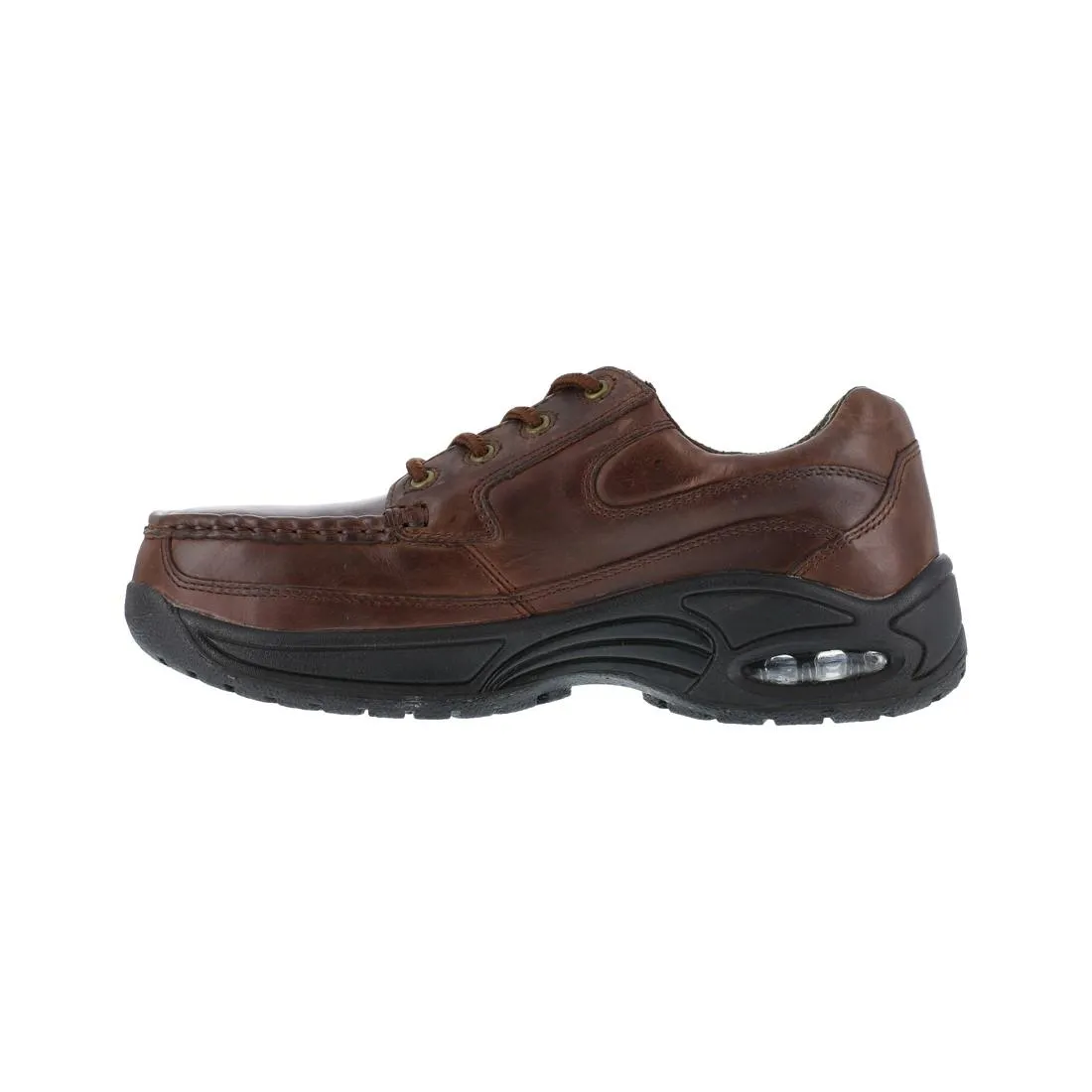 Polaris Composite-Toe Oxford Work Shoe Brown