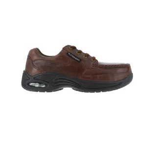 Polaris Composite-Toe Oxford Work Shoe Brown
