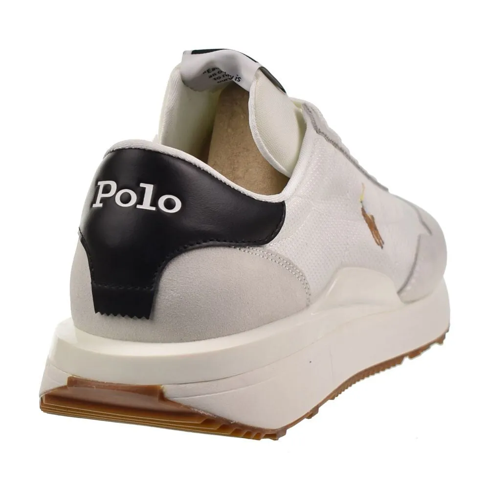 Polo Ralph Lauren Train 89 Suede/Nylon Men's Shoes White 809945172-010