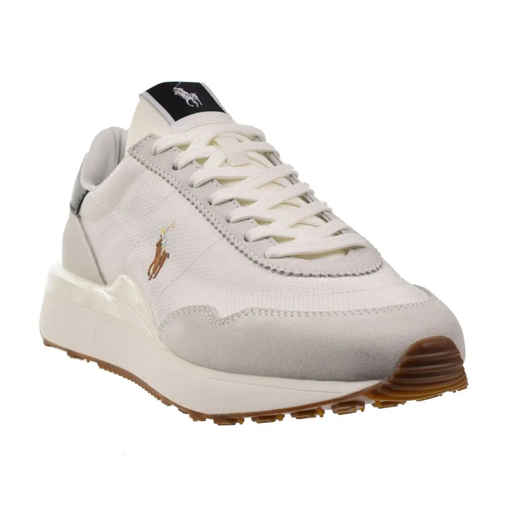 Polo Ralph Lauren Train 89 Suede/Nylon Men's Shoes White 809945172-010