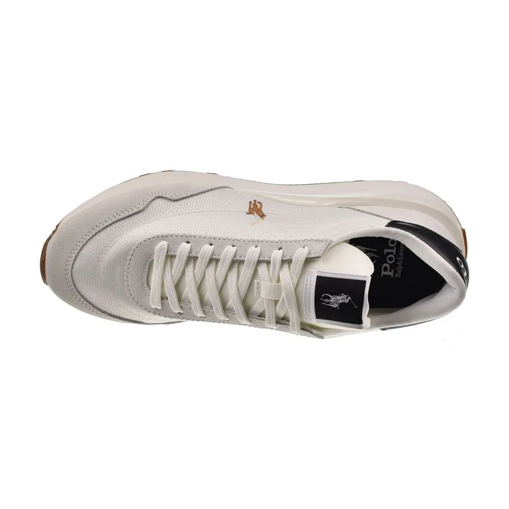 Polo Ralph Lauren Train 89 Suede/Nylon Men's Shoes White 809945172-010