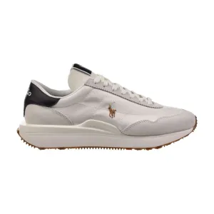 Polo Ralph Lauren Train 89 Suede/Nylon Men's Shoes White 809945172-010