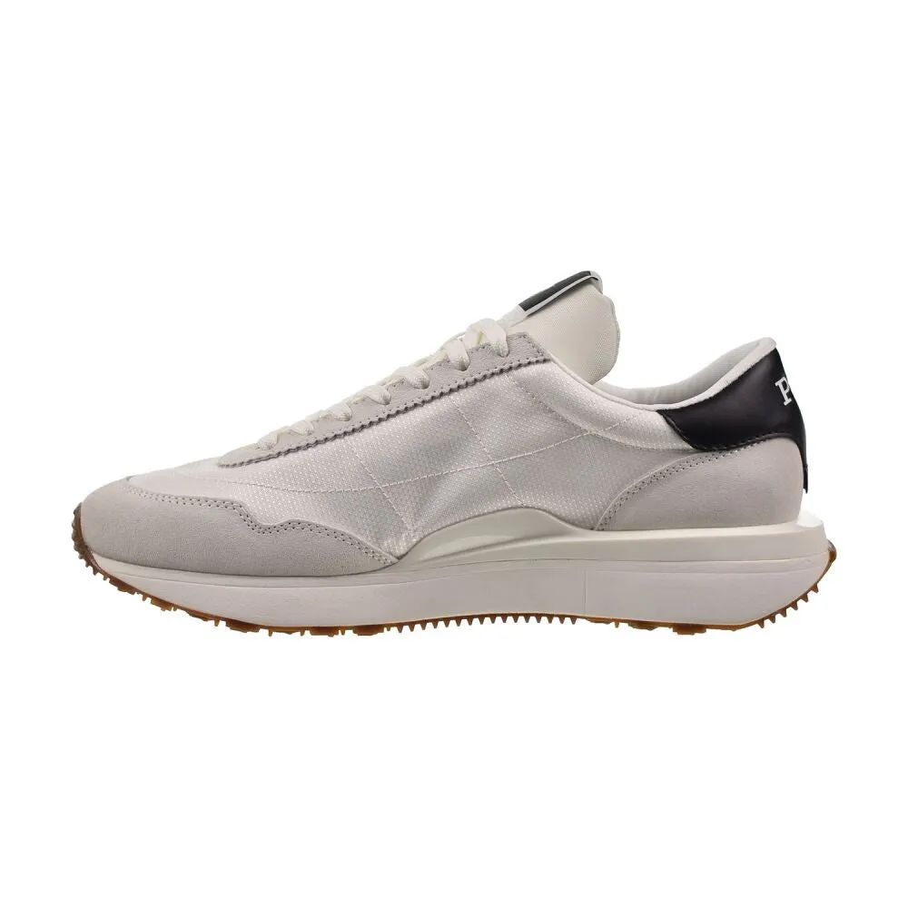 Polo Ralph Lauren Train 89 Suede/Nylon Men's Shoes White 809945172-010