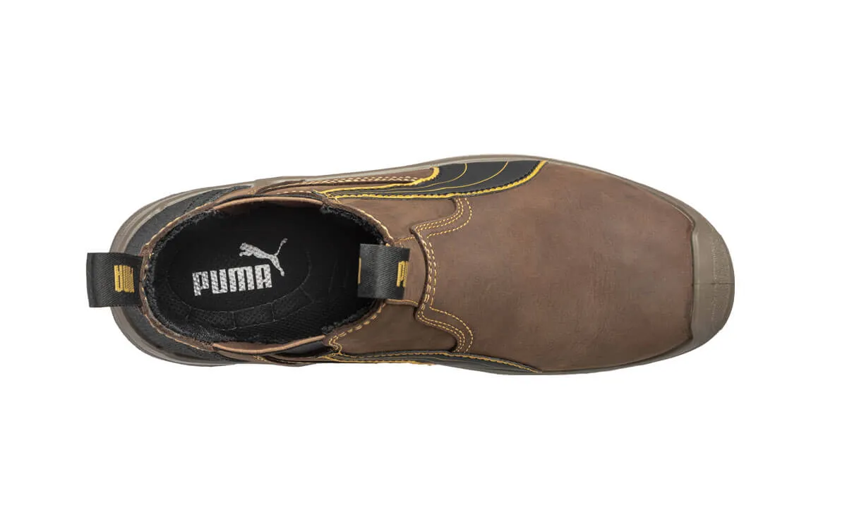 Puma Tanami Elastic Sided Lightweight Safety Boot (BROWN) 630267