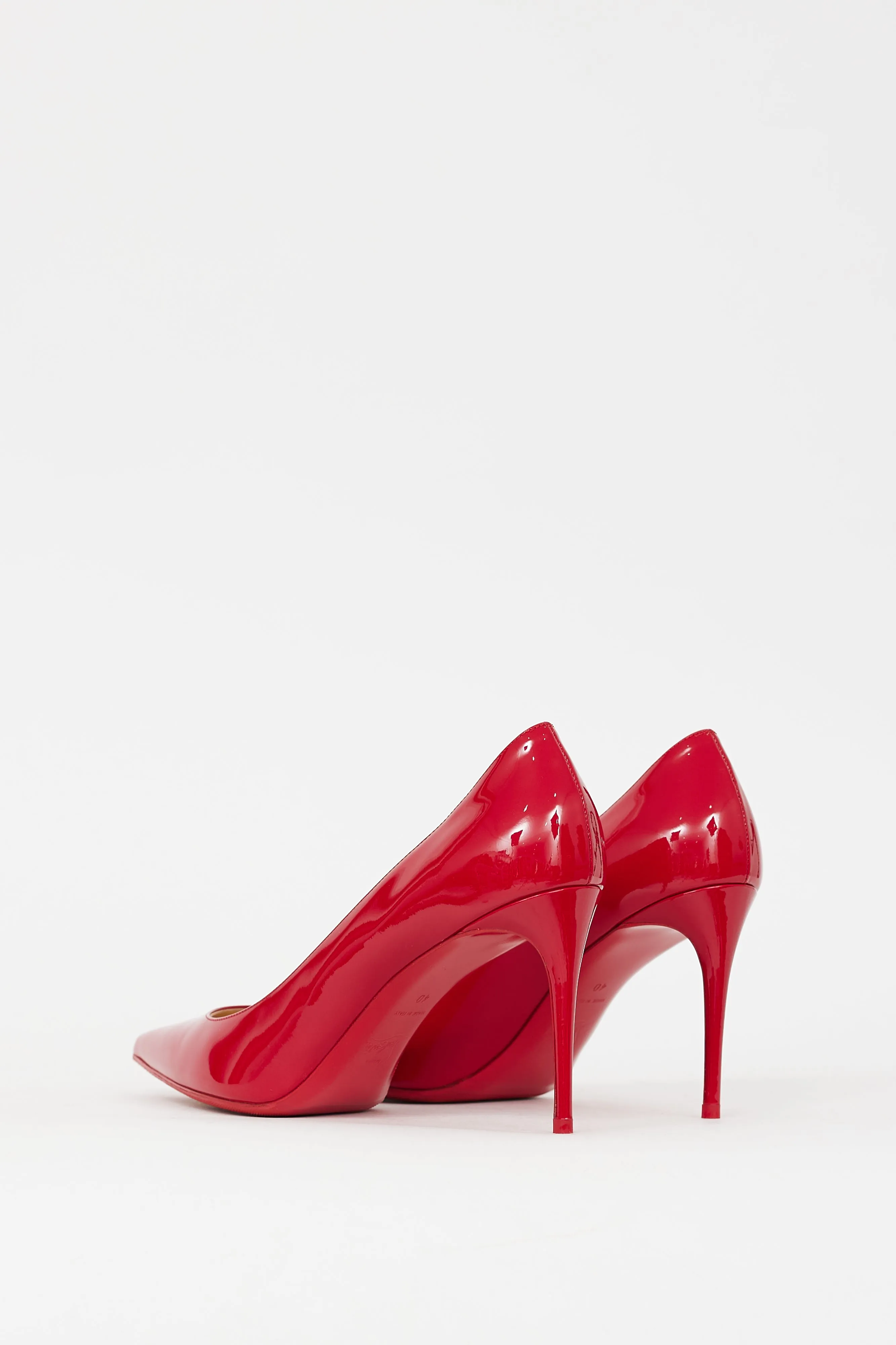 Red Patent Leather Kate 100 Pump