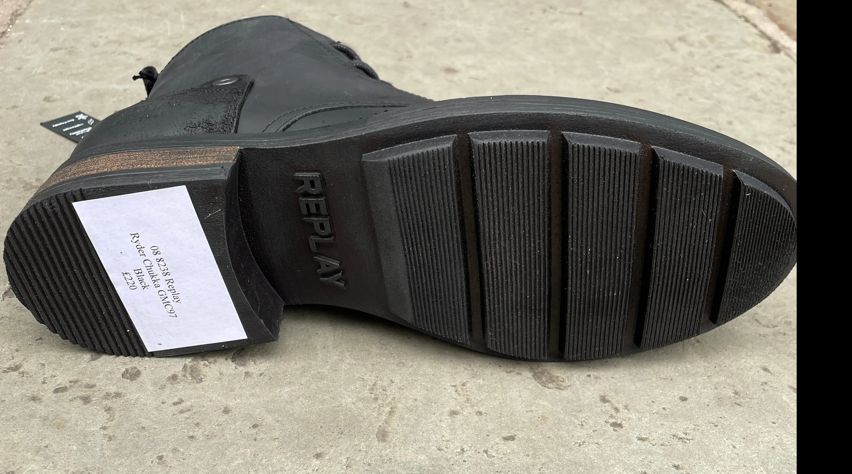 Replay Ryder Chukka Black