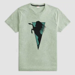 Richman Men's Flying Horse Printed Short Sleeve Tee Shirt