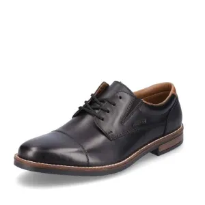 Rieker Black Lace Up Dress Shoe - 13506-00