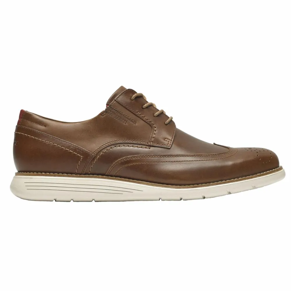 Rockport Men TOTAL MOTION SPORT DRESS WING TIP HAZELNUT