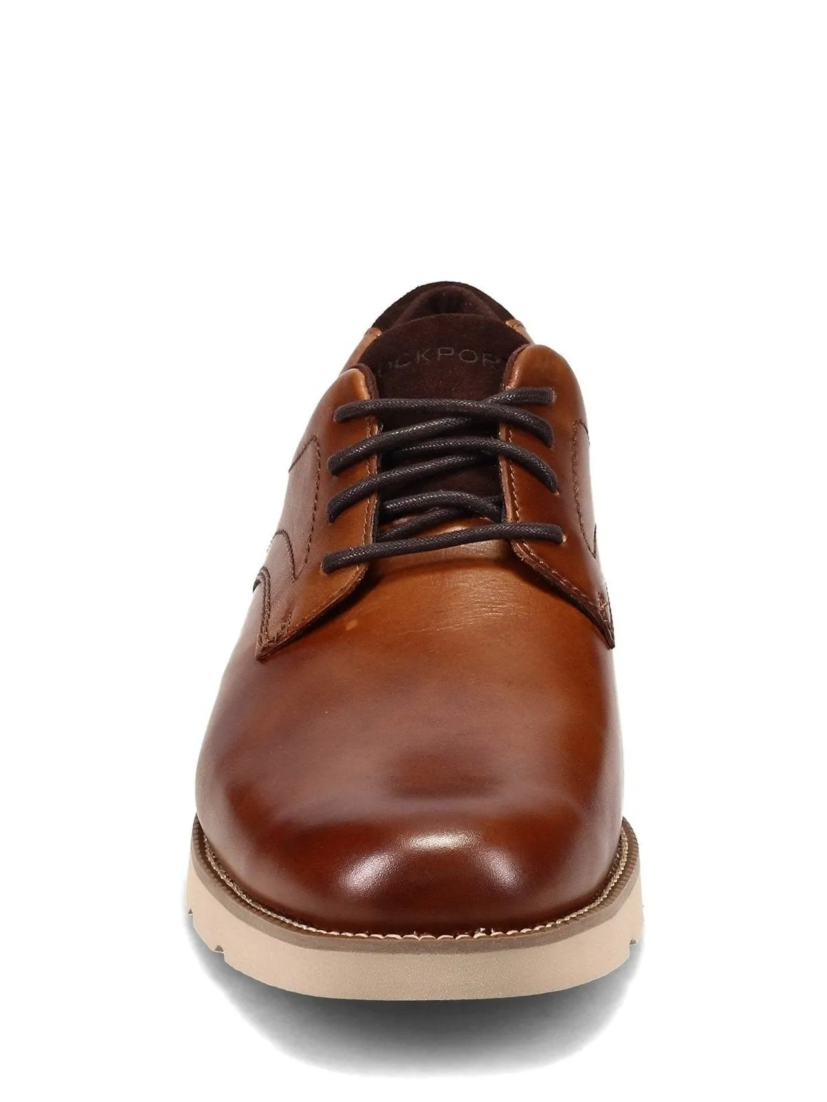 Rockport Mens Bradlee Plain Toe Oxford Tan CI0484