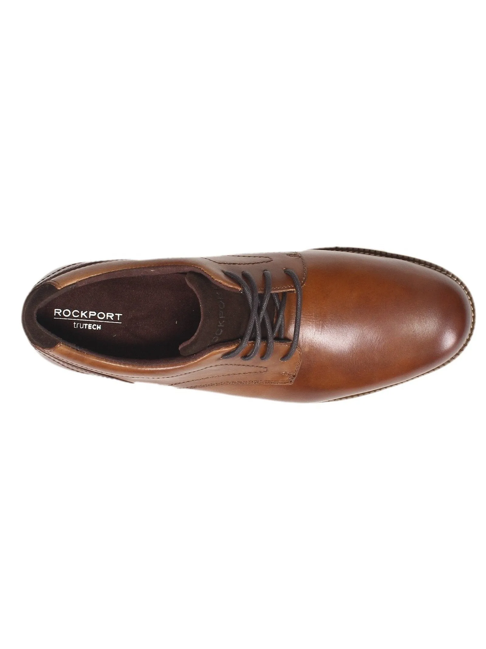 Rockport Mens Bradlee Plain Toe Oxford Tan CI0484