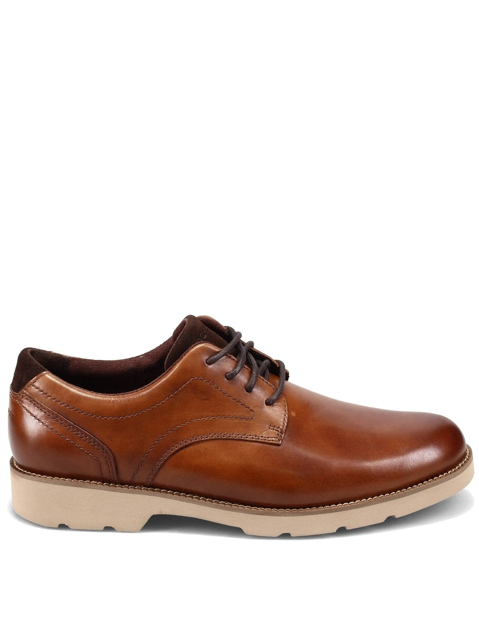 Rockport Mens Bradlee Plain Toe Oxford Tan CI0484