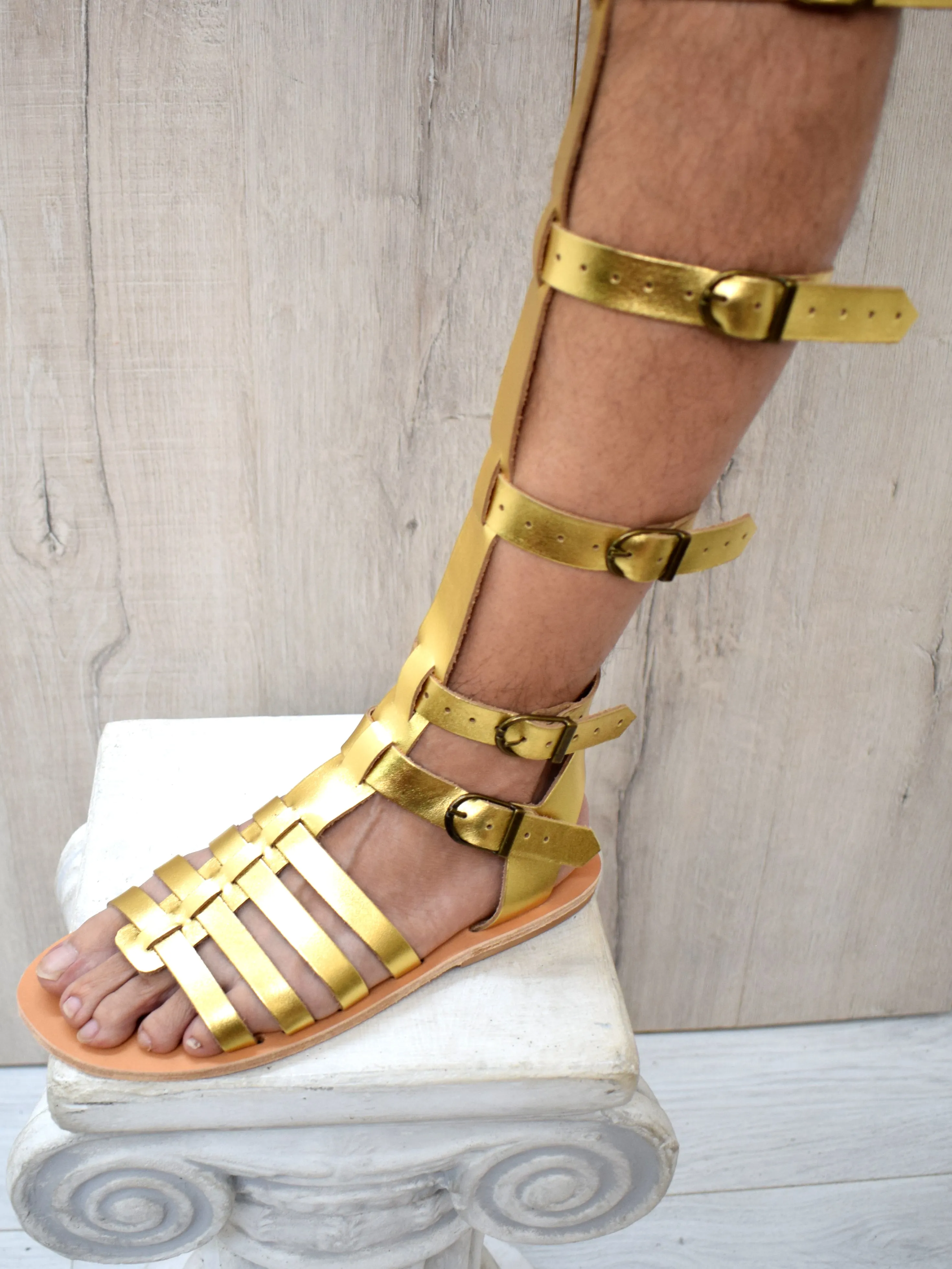 Roman Gladiator Sandals - Halloween Costumes