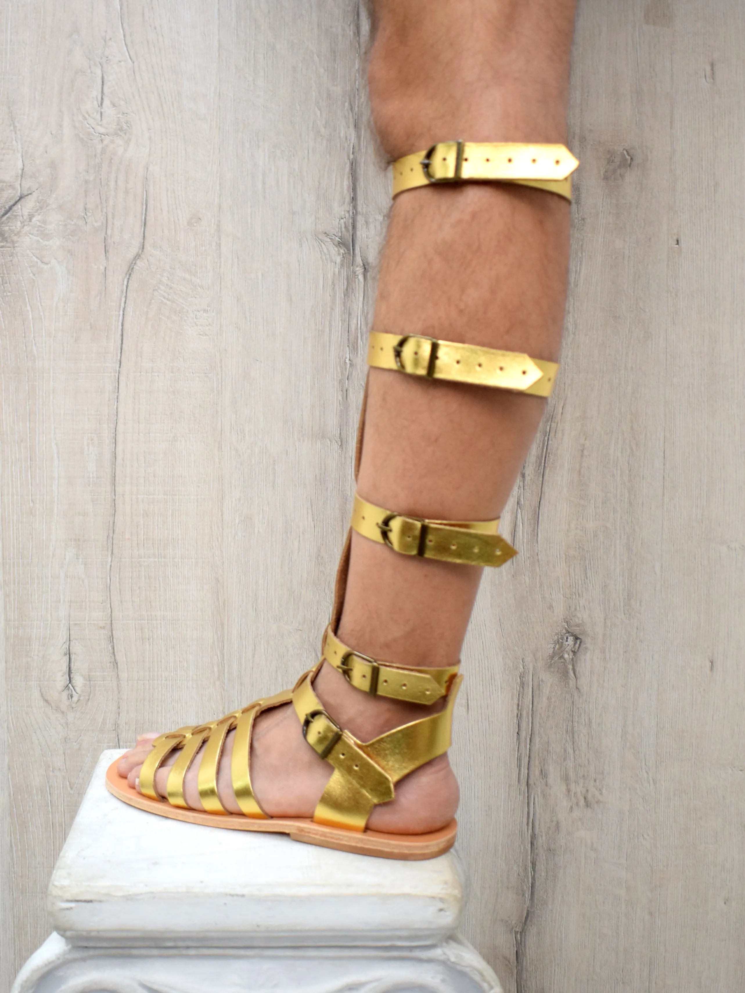 Roman Gladiator Sandals - Halloween Costumes