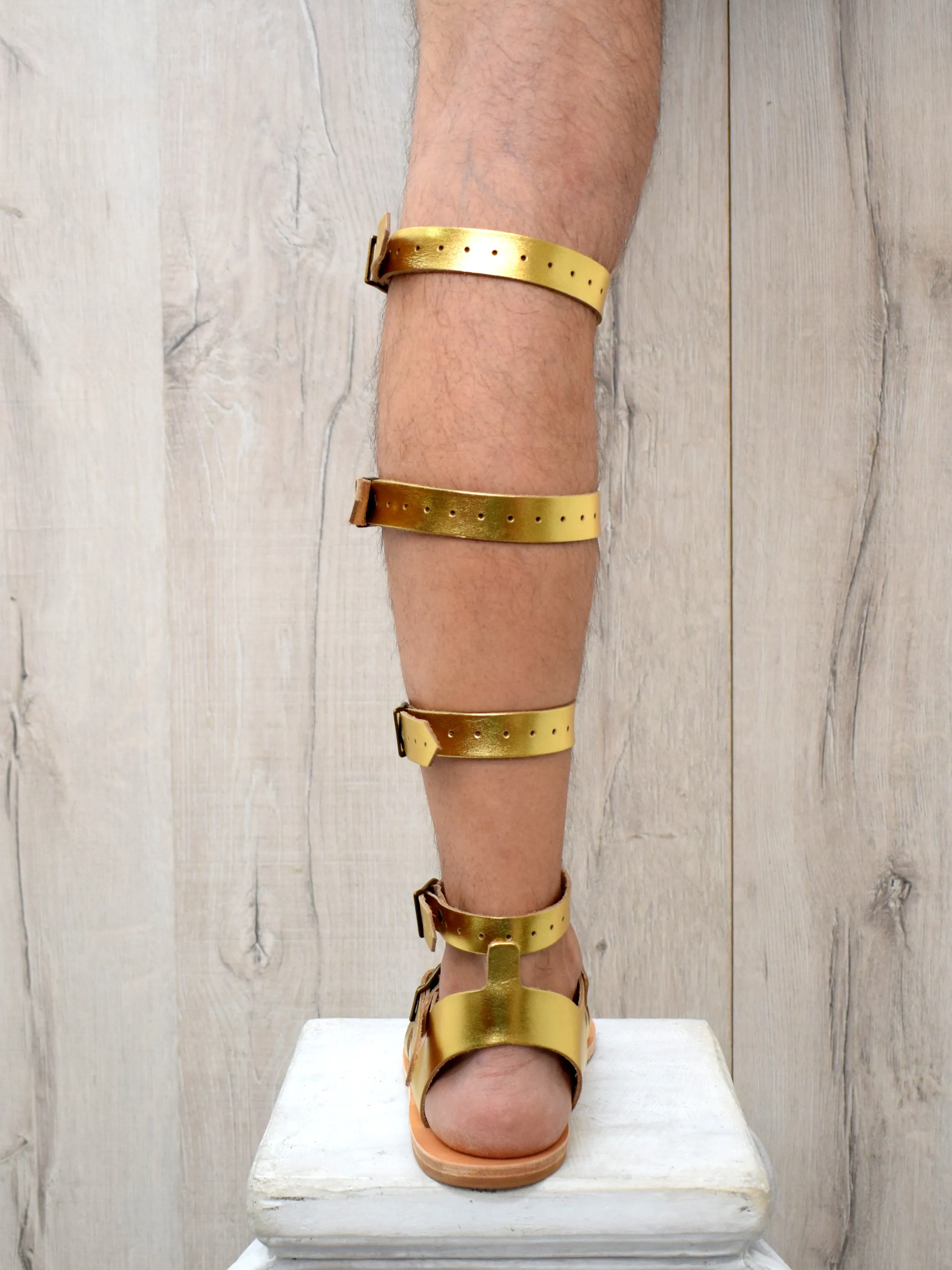 Roman Gladiator Sandals - Halloween Costumes