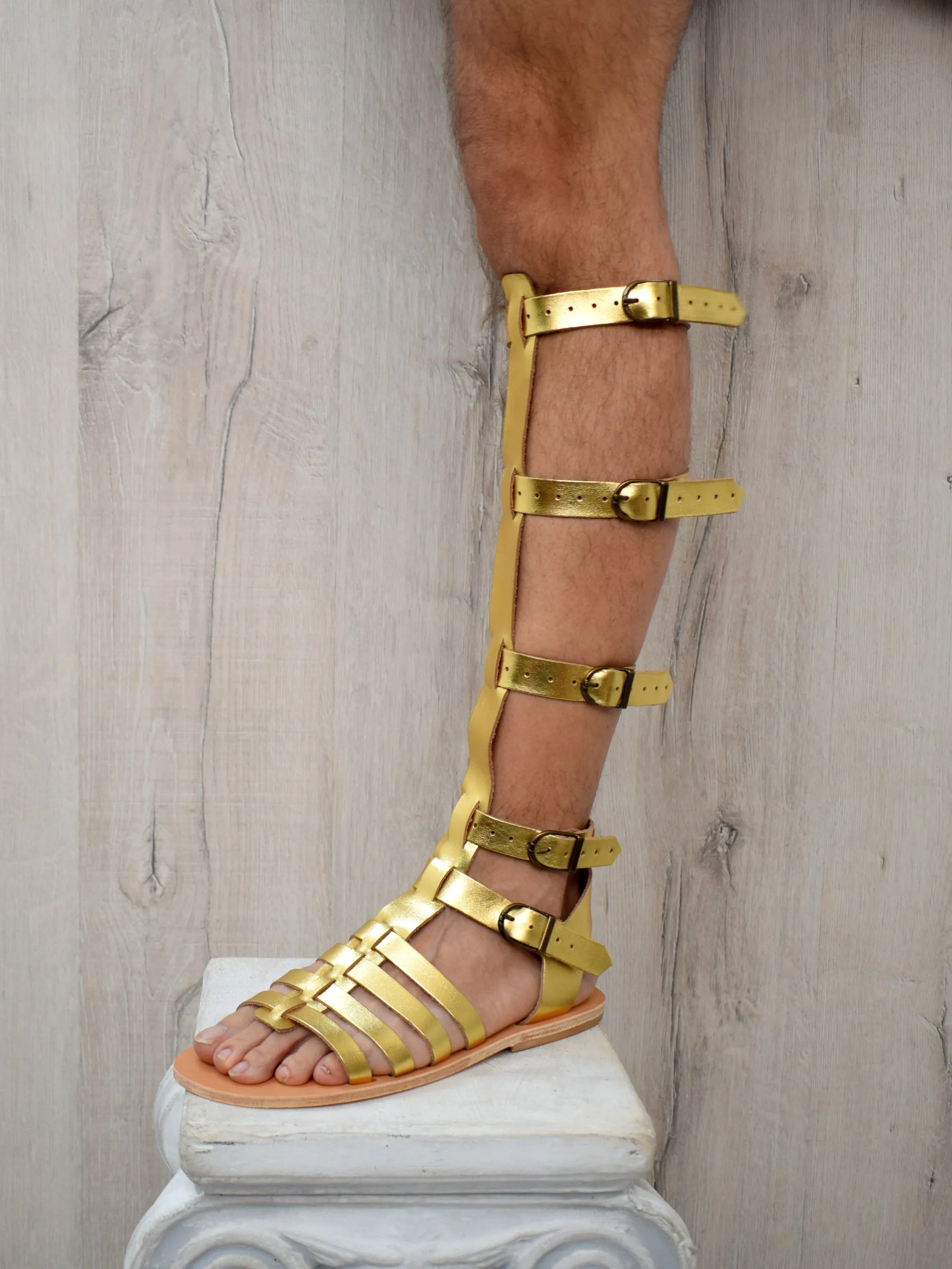 Roman Gladiator Sandals - Halloween Costumes