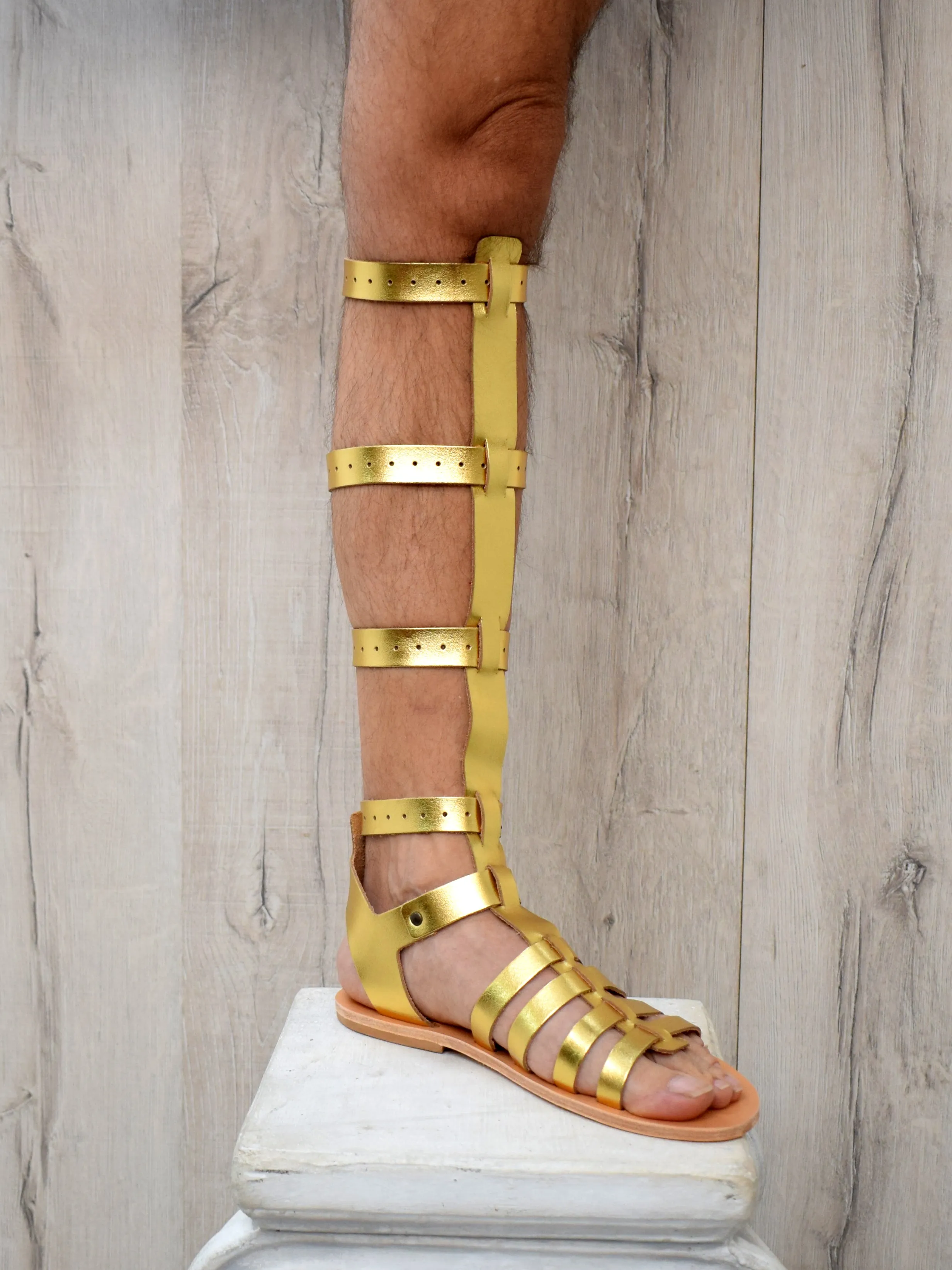 Roman Gladiator Sandals - Halloween Costumes