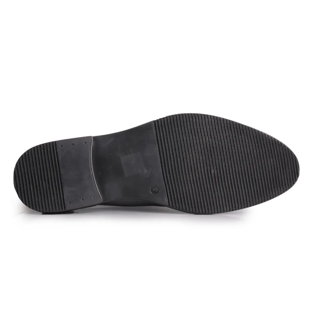 Rufus Leather Toe Cap Derby Shoe - Grey