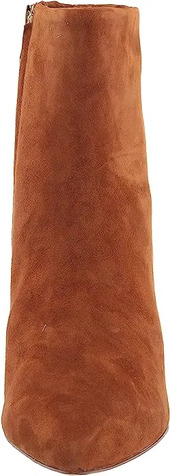 Sam Edelman Ulissa Frontier Brown Pointed Toe Kitten Heel Bootie Ankle Boot