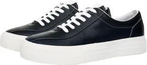 Santimon Men's Casual Fashion Sneakers - Genuine Leather, Breathable, Comfortable Athletic Derby Shoes for Men