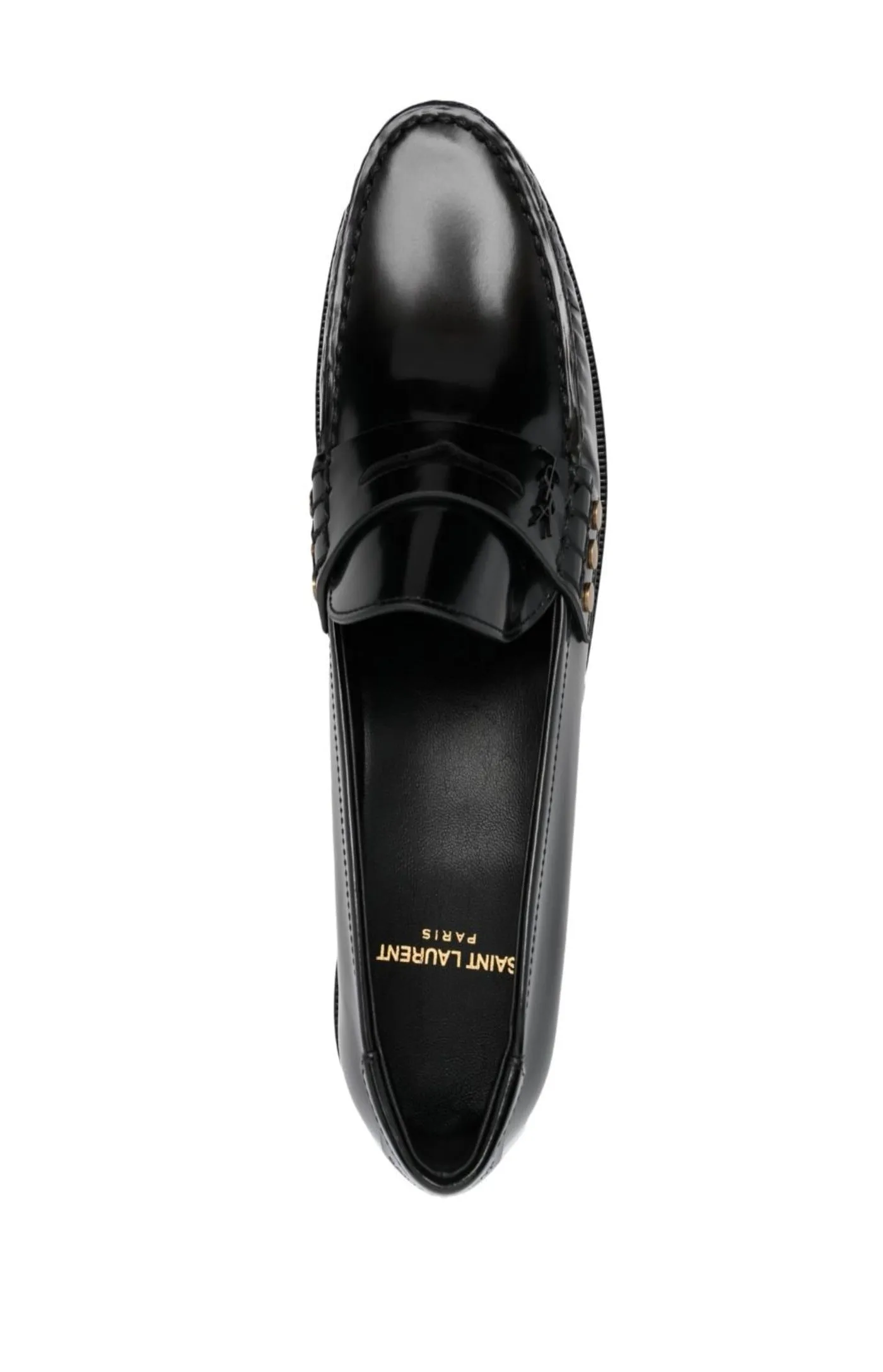 Schuhe penny-slot leather loafers