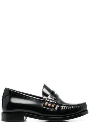 Schuhe penny-slot leather loafers