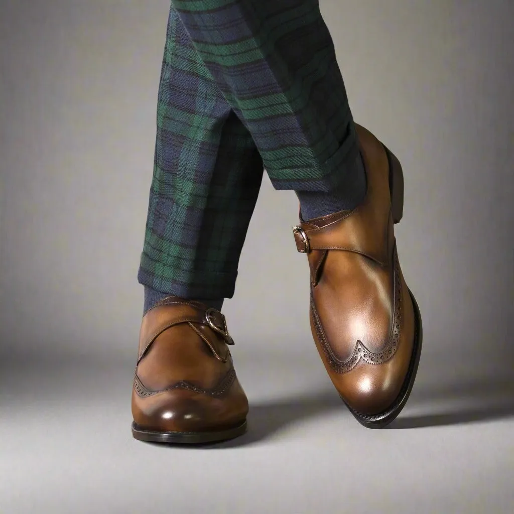 SINGLE MONK MID BROWN (TRADITIONAL-Z1)