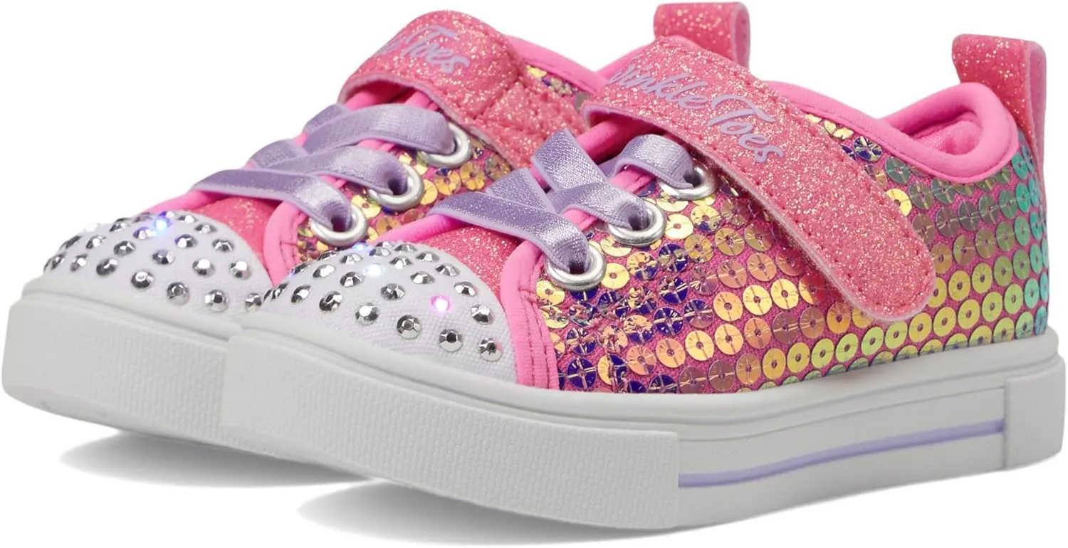 Skechers Girl's Twinkle Sparks-Sequin Party (Toddler) Sneaker