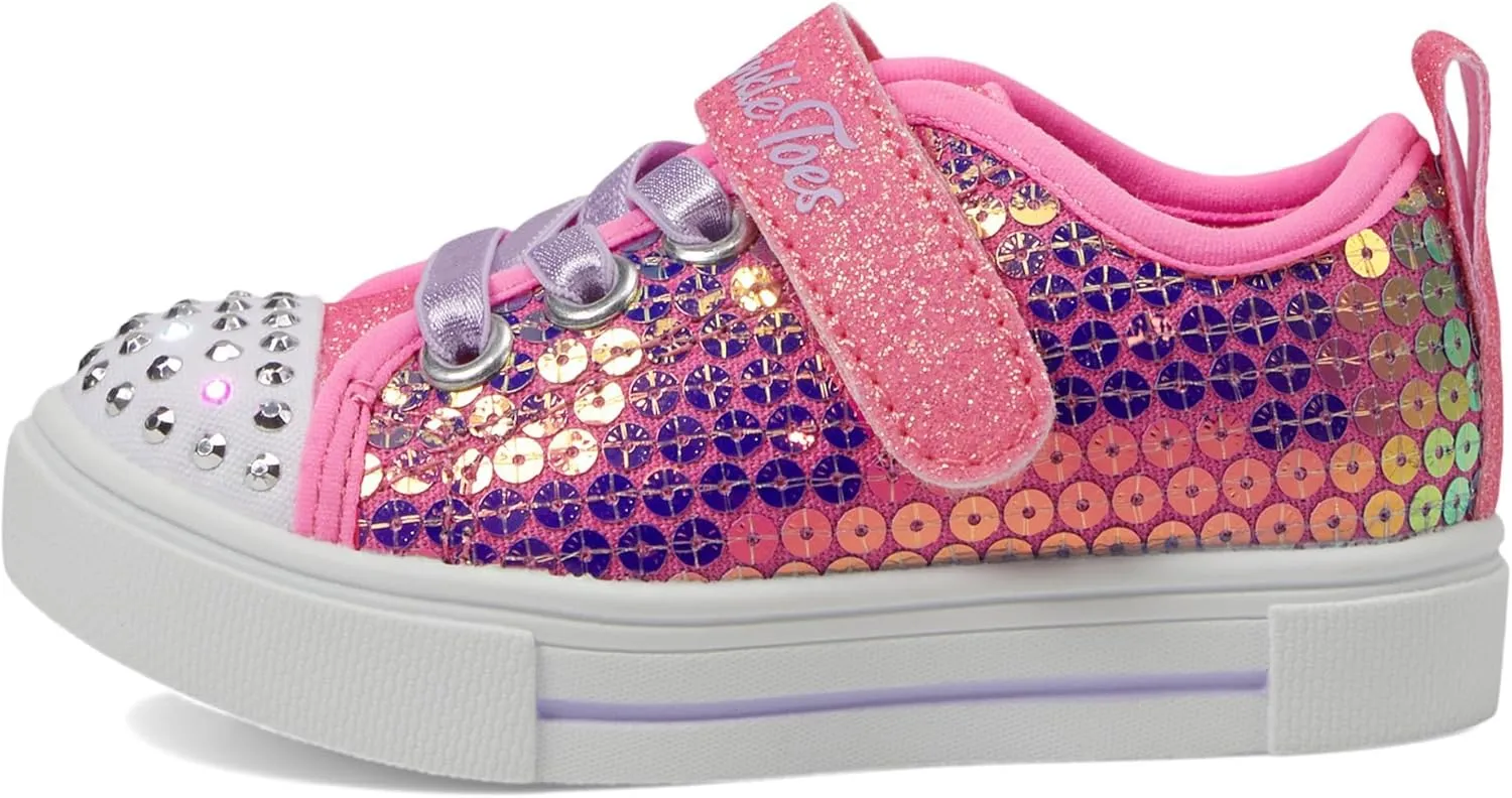 Skechers Girl's Twinkle Sparks-Sequin Party (Toddler) Sneaker