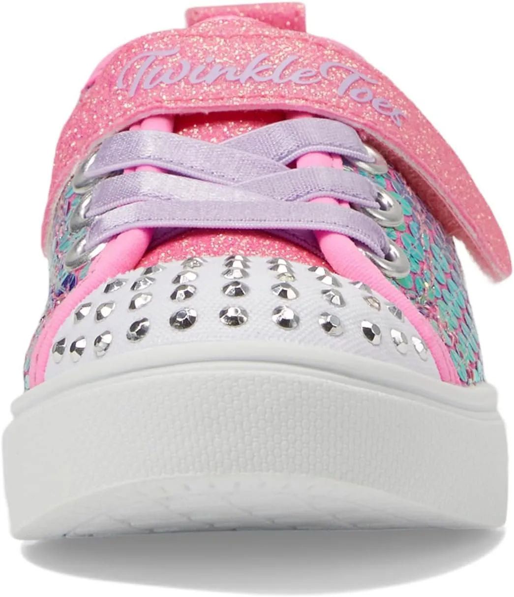 Skechers Girl's Twinkle Sparks-Sequin Party (Toddler) Sneaker