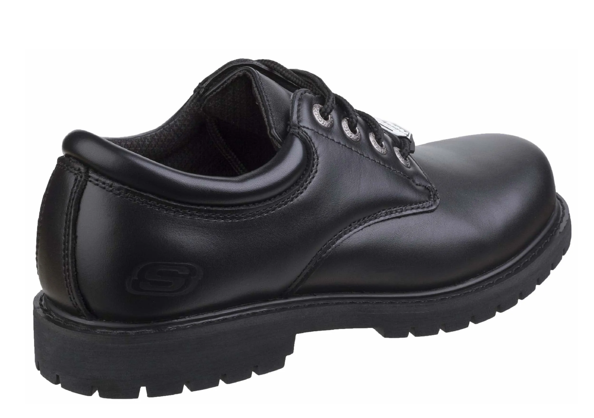 Skechers SK77041 Work Relaxed Fit Cottonwood Elks SR Mens Lace up Shoe